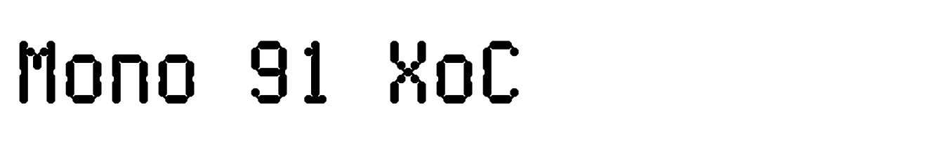 Mono 91 XoC